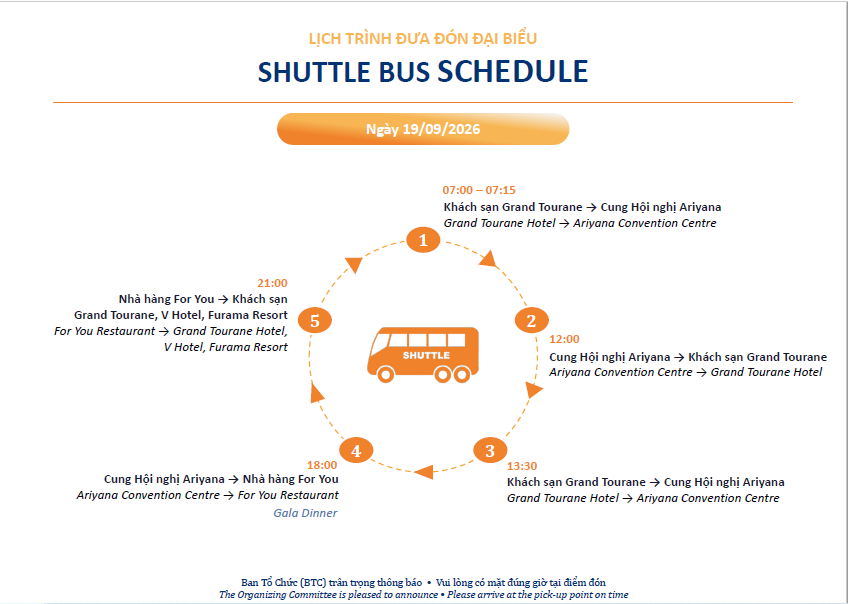 Shuttle schedule 1